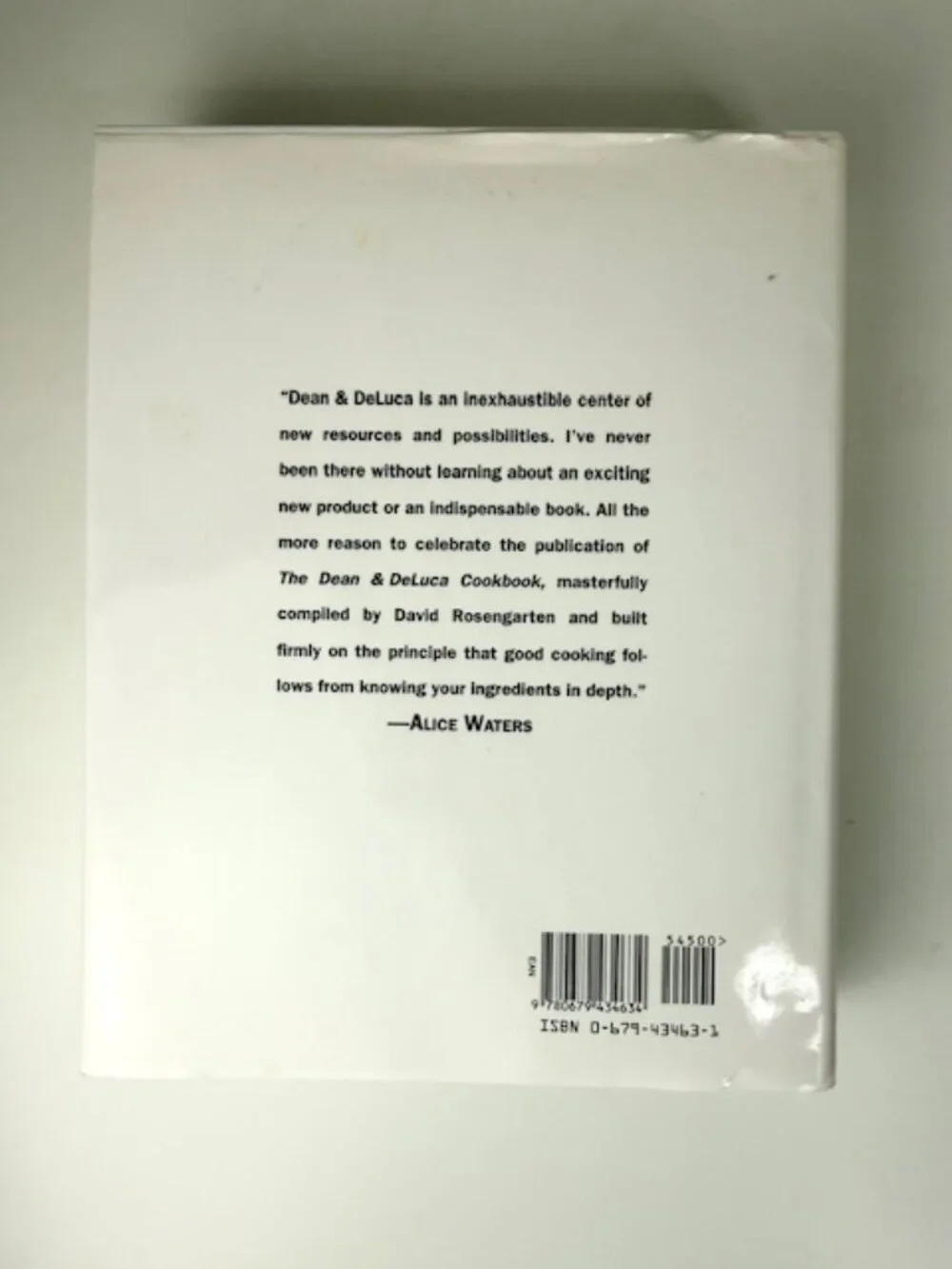 The Dean & Deluca Cookbook - First Hardcover Edition